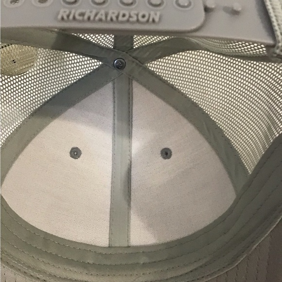 Richardson Gray Trucker Hat - Picture 3 of 4